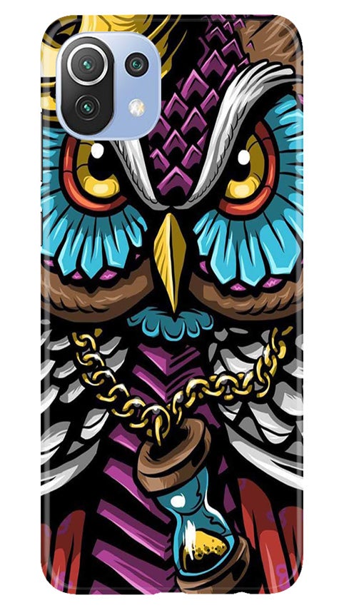 Owl Mobile Back Case for Mi 11 5G(Design - 359)