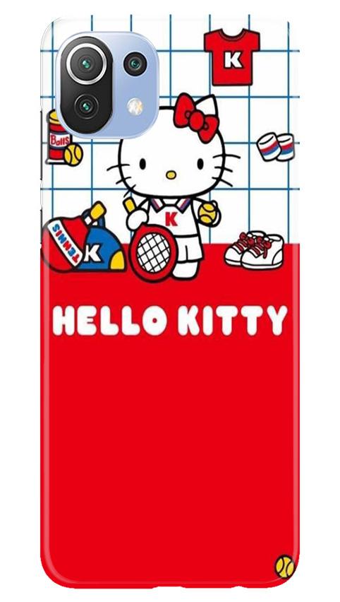 Hello Kitty Mobile Back Case for Mi 11 Lite 5G (Design - 363)
