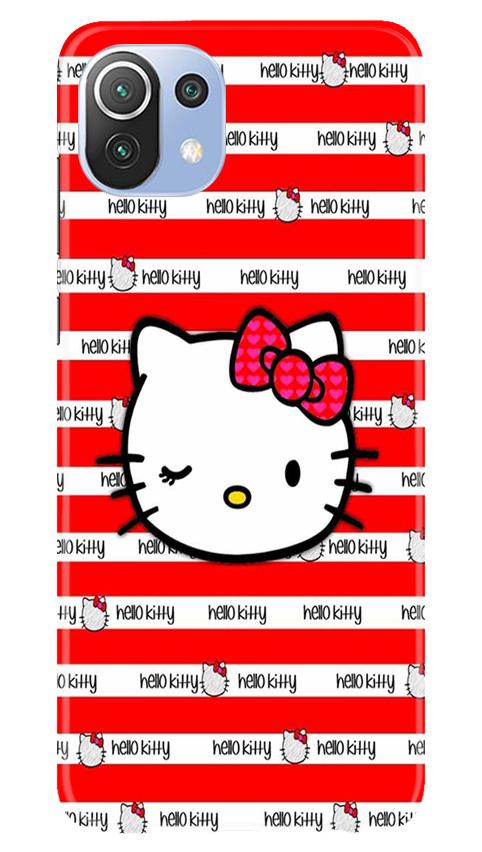 Hello Kitty Mobile Back Case for Mi 11 Lite 5G (Design - 364)