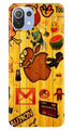 Wooden Texture Mobile Back Case for Mi 11 5G(Design - 367)
