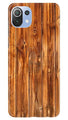 Wooden Texture Mobile Back Case for Mi 11 Lite 5G (Design - 376)