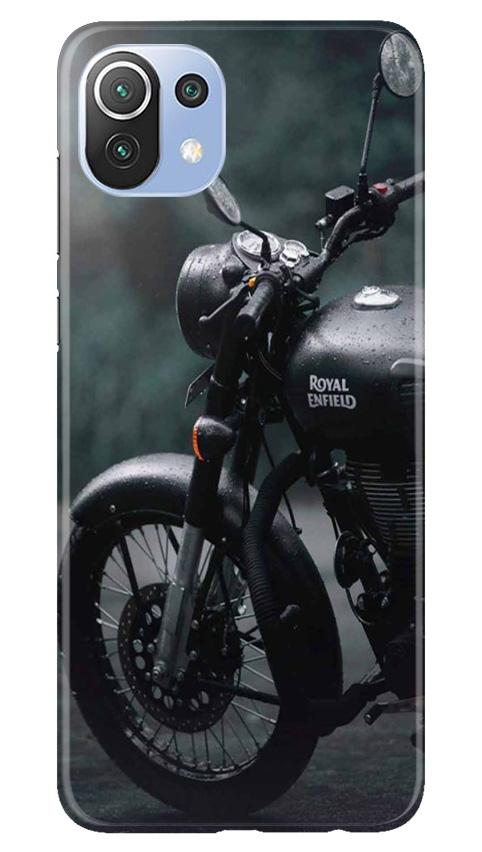 Royal Enfield Mobile Back Case for Mi 11 Lite 5G (Design - 380)