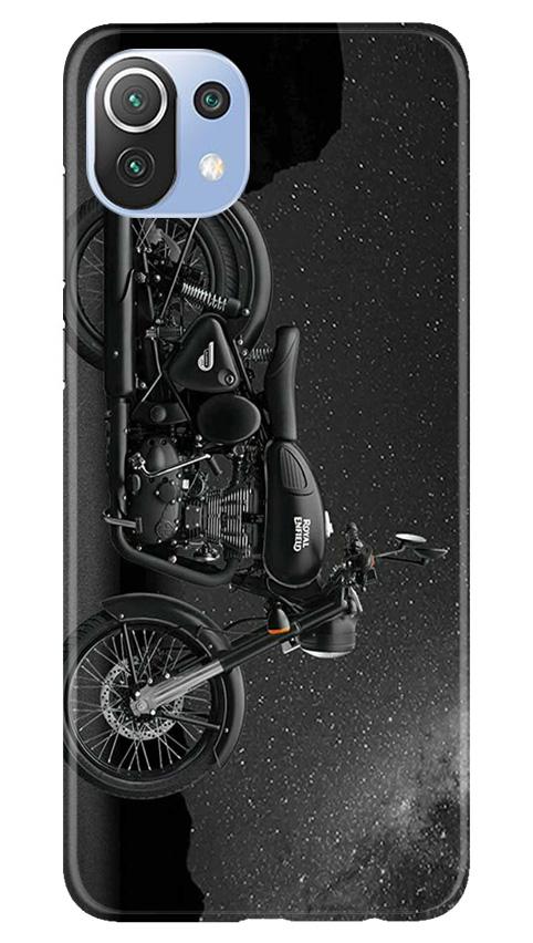 Royal Enfield Mobile Back Case for Mi 11 Lite 5G (Design - 381)