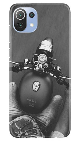 Royal Enfield Mobile Back Case for Mi 11 Lite 5G (Design - 382)