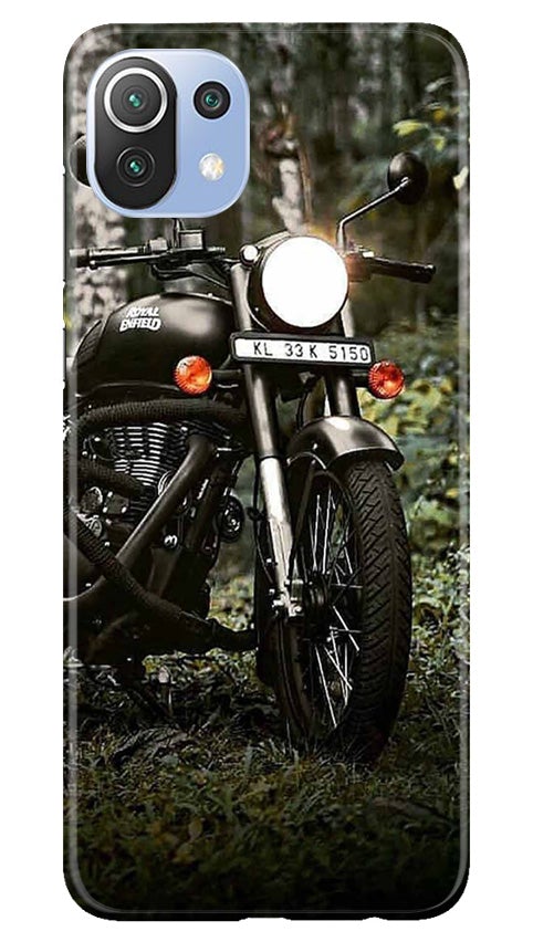 Royal Enfield Mobile Back Case for Mi 11 5G(Design - 384)