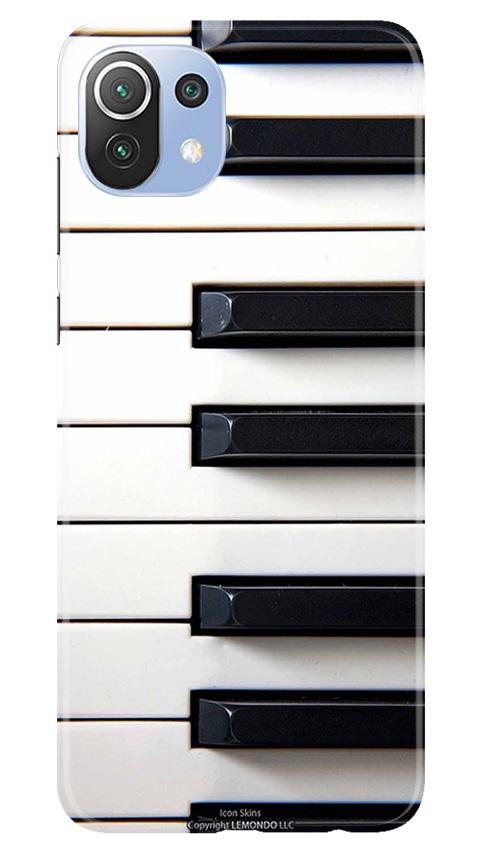 Piano Mobile Back Case for Mi 11 Lite 5G (Design - 387)