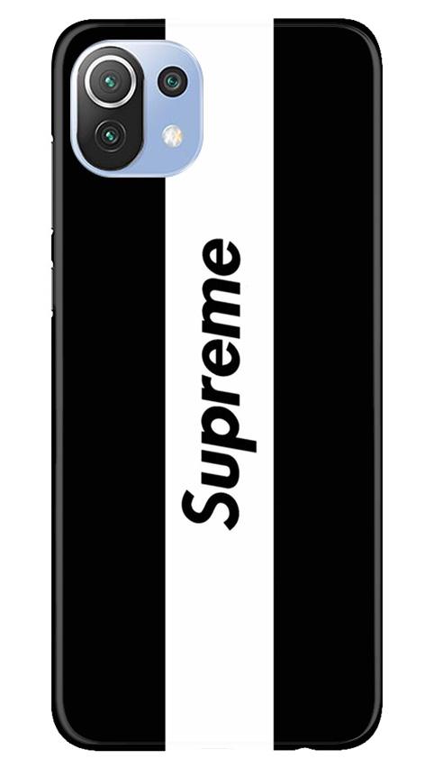 Supreme Mobile Back Case for Mi 11 Lite 5G (Design - 388)