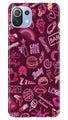 Party Theme Mobile Back Case for Mi 11 Lite 5G (Design - 392)