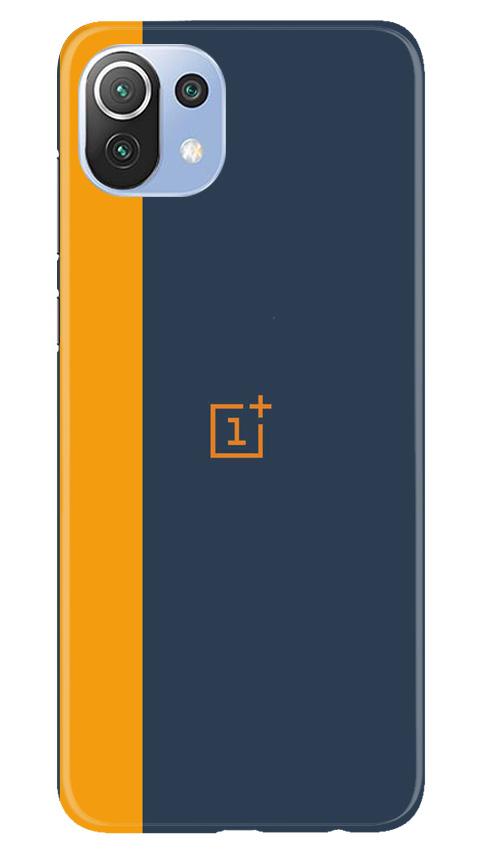 Oneplus Logo Mobile Back Case for Mi 11 Lite 5G (Design - 395)