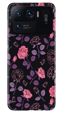 Rose Pattern Mobile Back Case for Mi 11 Ultra (Design - 2)