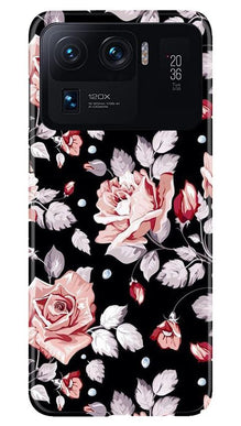 Pink rose Mobile Back Case for Mi 11 Ultra (Design - 12)