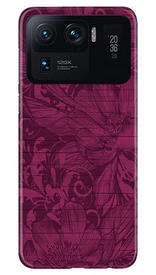 Purple Backround Mobile Back Case for Mi 11 Ultra (Design - 22)