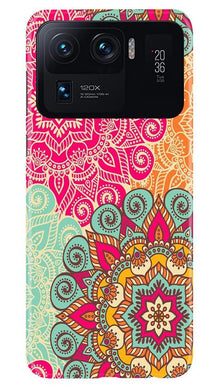 Rangoli art2 Mobile Back Case for Mi 11 Ultra (Design - 29)