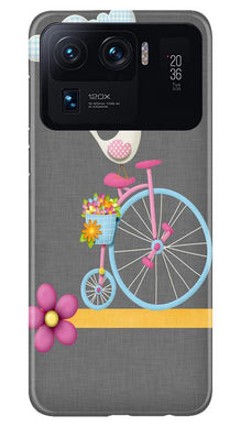 Sparron with cycle Mobile Back Case for Mi 11 Ultra (Design - 34)