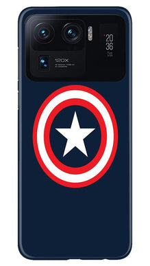 Captain America Mobile Back Case for Mi 11 Ultra (Design - 42)