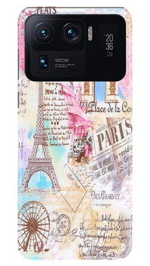 Paris Eiftel Tower Mobile Back Case for Mi 11 Ultra (Design - 54)