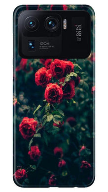 Red Rose Mobile Back Case for Mi 11 Ultra (Design - 66)