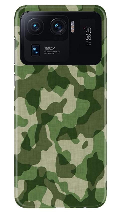 Army Camouflage Case for Mi 11 Ultra  (Design - 106)