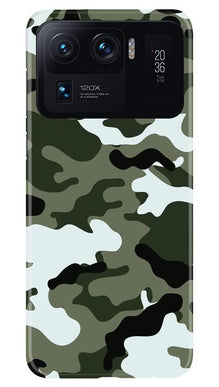 Army Camouflage Mobile Back Case for Mi 11 Ultra  (Design - 108)