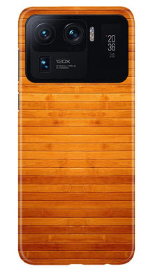 Wooden Look Mobile Back Case for Mi 11 Ultra  (Design - 111)