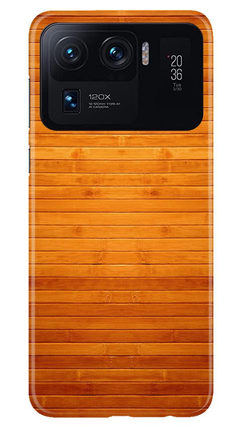 Wooden Look Case for Mi 11 Ultra  (Design - 111)