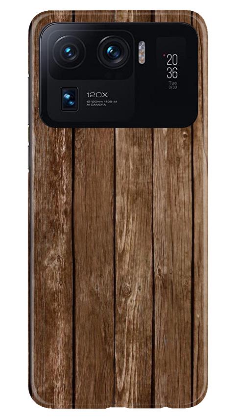 Wooden Look Case for Mi 11 Ultra  (Design - 112)