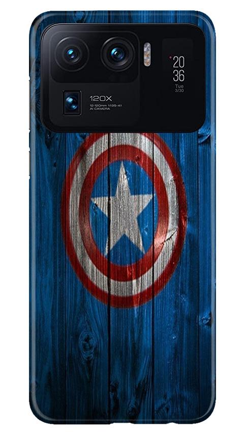 Captain America Superhero Case for Mi 11 Ultra(Design - 118)