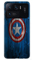 Captain America Superhero Case for Mi 11 Ultra  (Design - 118)