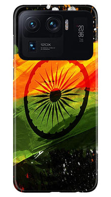 Indian Flag Mobile Back Case for Mi 11 Ultra  (Design - 137)