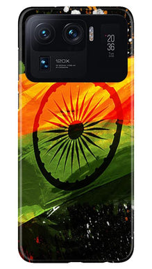 Indian Flag Mobile Back Case for Mi 11 Ultra  (Design - 137)