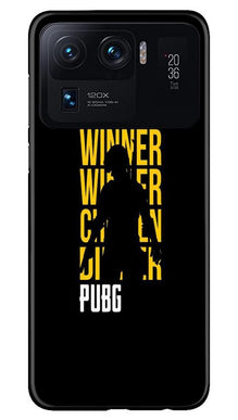 Pubg Winner Winner Mobile Back Case for Mi 11 Ultra  (Design - 177)