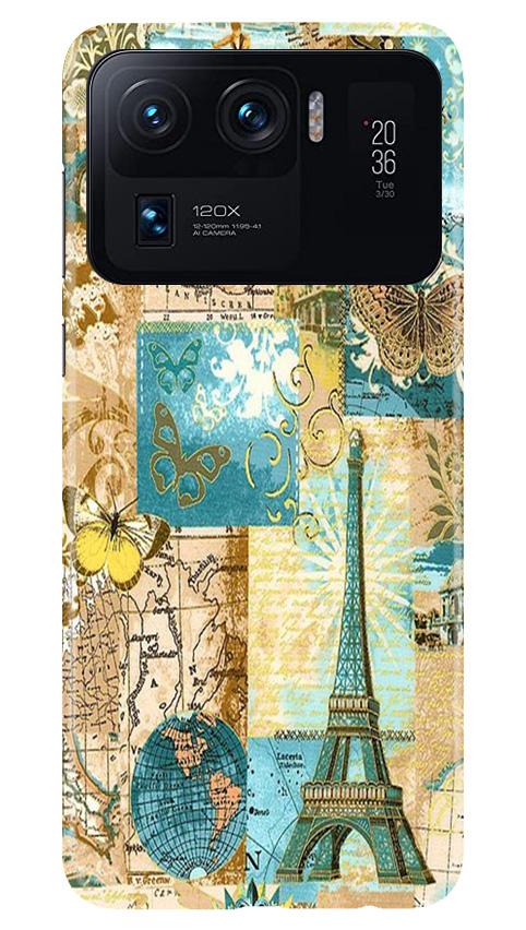 Travel Eiffel Tower Case for Mi 11 Ultra (Design No. 206)