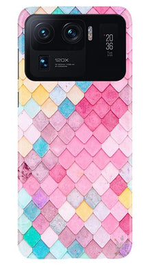 Pink Pattern Mobile Back Case for Mi 11 Ultra (Design - 215)