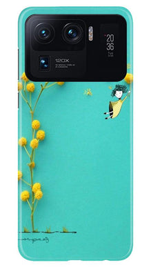 Flowers Girl Mobile Back Case for Mi 11 Ultra (Design - 216)