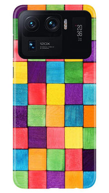 Colorful Square Mobile Back Case for Mi 11 Ultra (Design - 218)