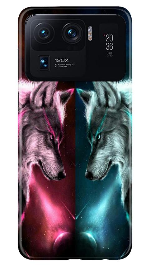 Wolf fight Case for Mi 11 Ultra (Design No. 221)