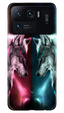 Wolf fight Mobile Back Case for Mi 11 Ultra (Design - 221)