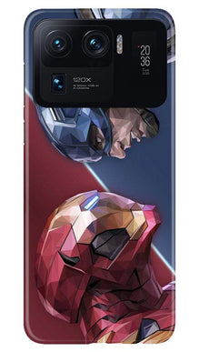 Ironman Captain America Mobile Back Case for Mi 11 Ultra (Design - 245)