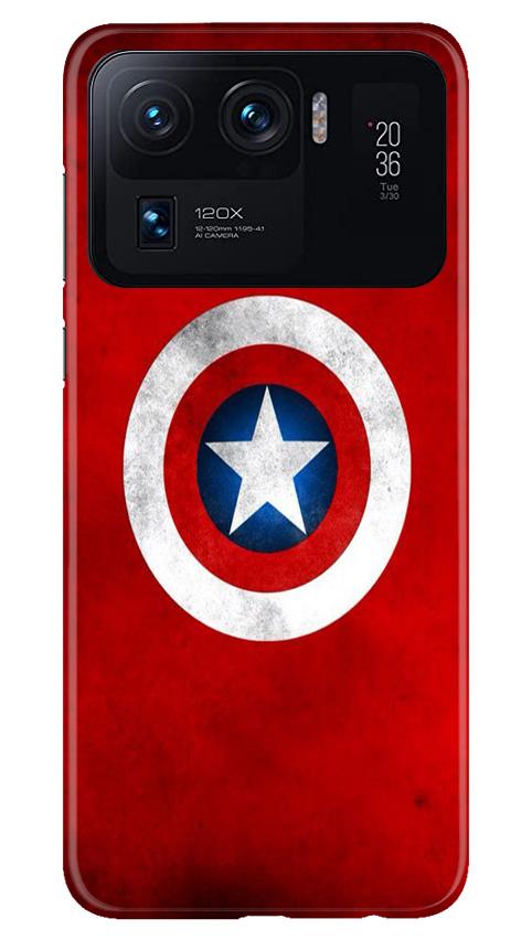 Captain America Case for Mi 11 Ultra (Design No. 249)
