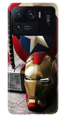 Ironman Captain America Mobile Back Case for Mi 11 Ultra (Design - 254)