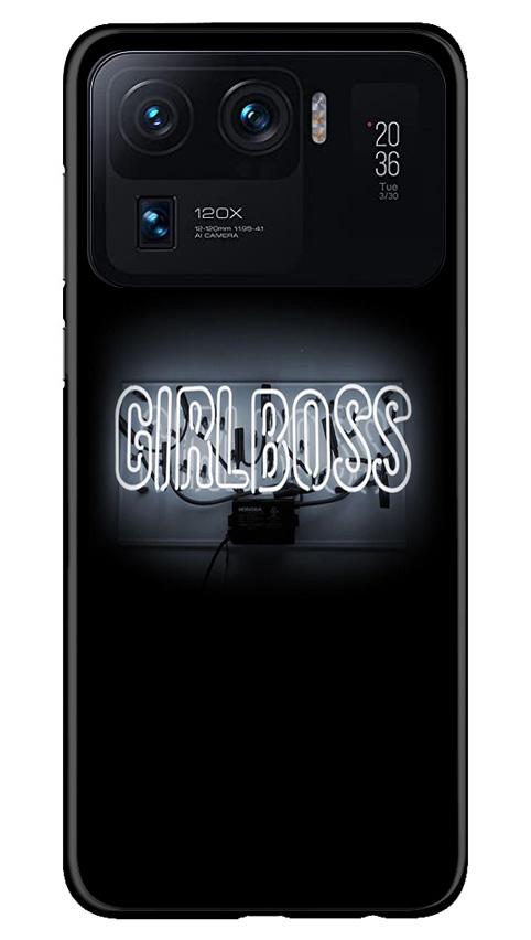 Girl Boss Black Case for Mi 11 Ultra (Design No. 268)
