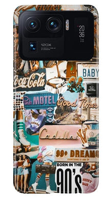 Vintage Design Mobile Back Case for Mi 11 Ultra (Design - 284)