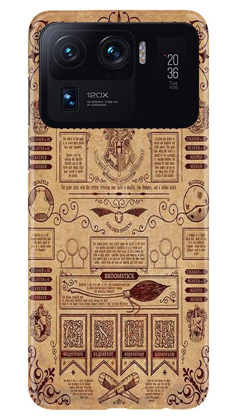 Hogwarts Mobile Back Case for Mi 11 Ultra (Design - 304)