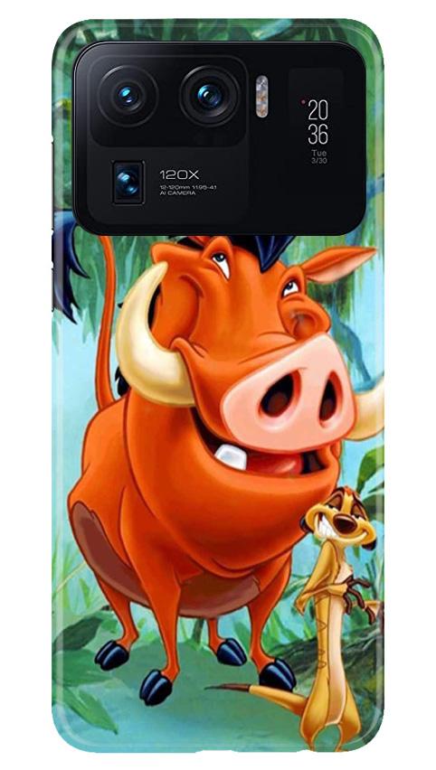 Timon and Pumbaa Mobile Back Case for Mi 11 Ultra (Design - 305)