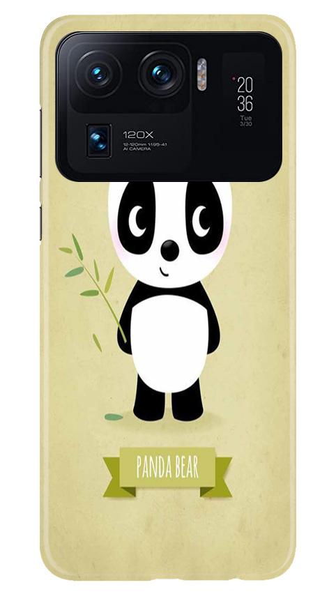 Panda Bear Mobile Back Case for Mi 11 Ultra (Design - 317)