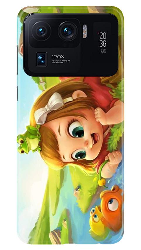 Baby Girl Mobile Back Case for Mi 11 Ultra (Design - 339)