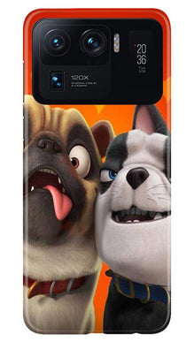 Dog Puppy Mobile Back Case for Mi 11 Ultra (Design - 350)
