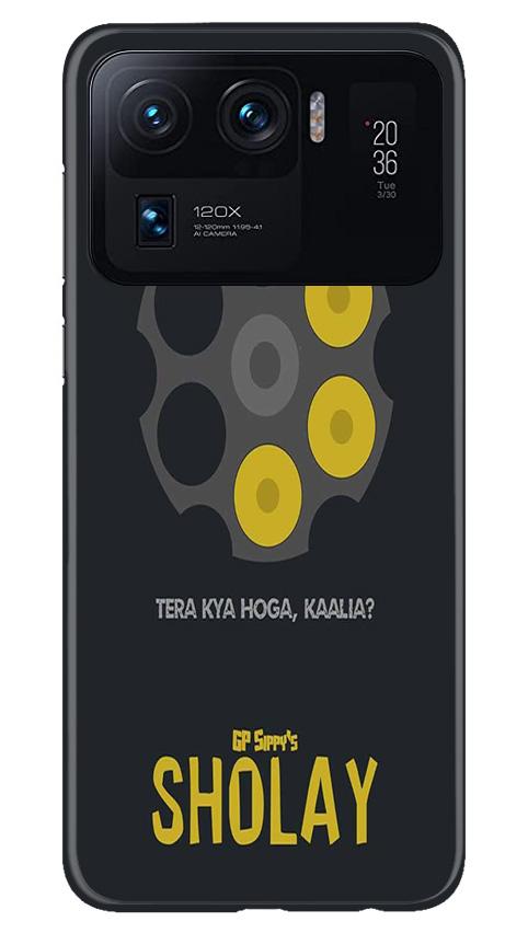 Sholay Mobile Back Case for Mi 11 Ultra (Design - 356)