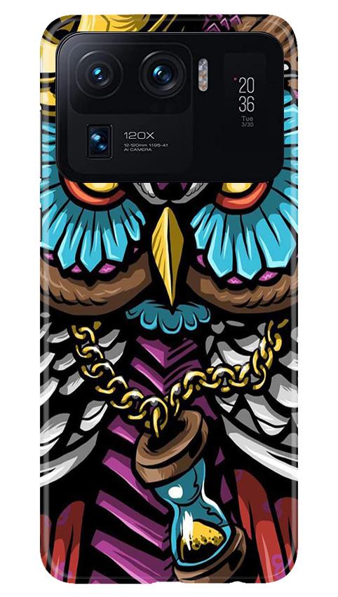 Owl Mobile Back Case for Mi 11 Ultra (Design - 359)