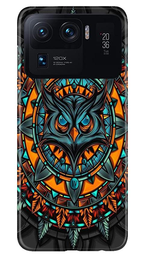 Owl Mobile Back Case for Mi 11 Ultra (Design - 360)